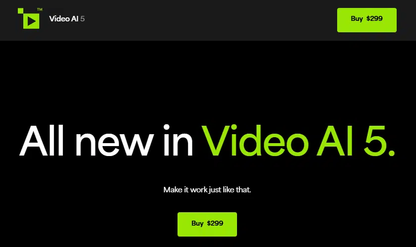 Topaz Video AI